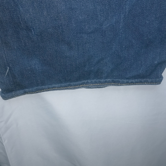 Levis 501 Mens 54x30 Dark Wash Straight Button Fly  Jeans - Picture 10 of 15